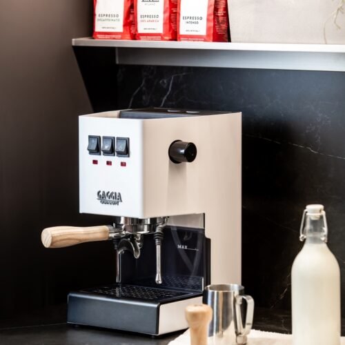 Classic E24 Gaggia blanc - espresso et café