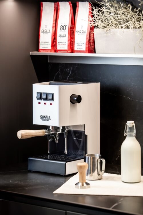 Classic E24 Gaggia blanc - espresso et café