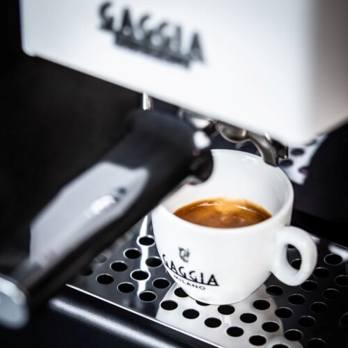 Classic E24 Gaggia blanc - espressos