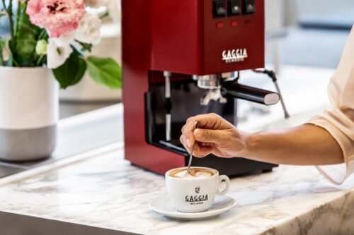 Gaggia Classic E24 Rouge espresso