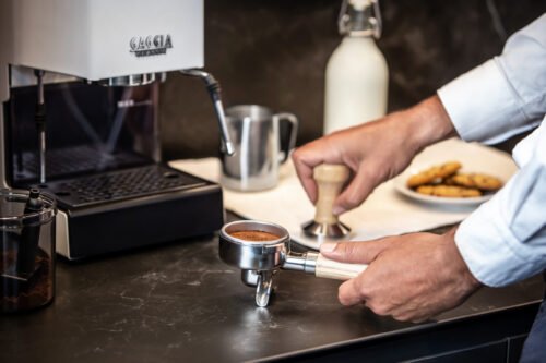 Gaggia Classic<br>E24 Blanc Polaire – Image 9