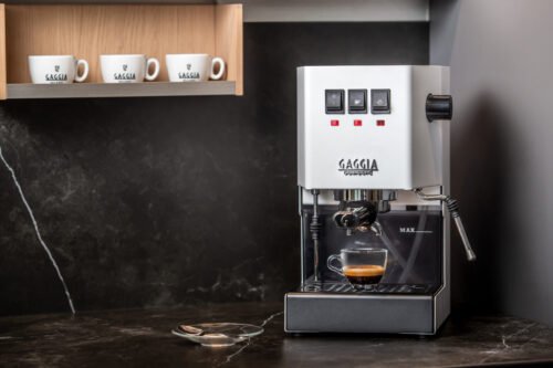 Gaggia Classic<br>E24 Blanc Polaire – Image 6