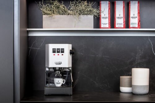 Gaggia Classic<br>E24 Blanc Polaire – Image 4