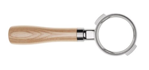 Porte Filtre avec Poignée en Bois de Frêne sans Fond – Image 2
