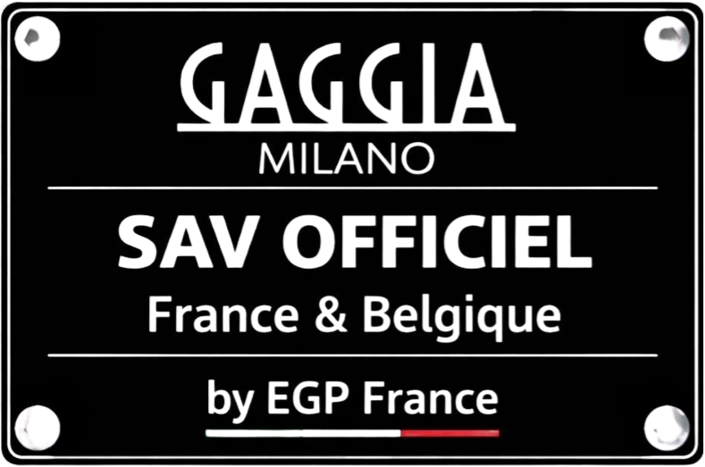 SAV officiel de Gaggia Milano en France et Belgique - EGP Gaggia France