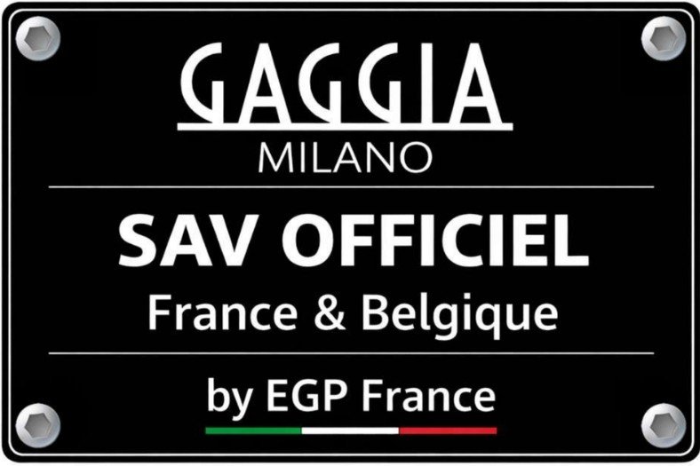 SAV officiel de Gaggia Milano en France et Belgique - EGP Gaggia France
