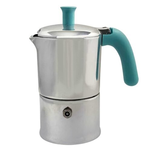 Angelina Gaz 3 Tasses Inox / Vert Tiffany