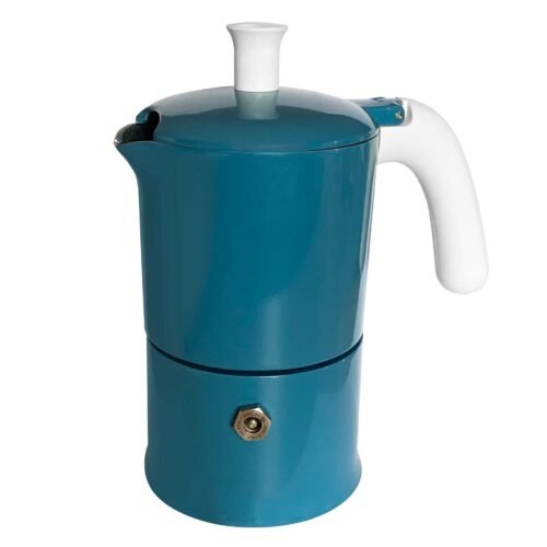 Angelina Gaz 3 Tasses Bleu Azur / Blanc