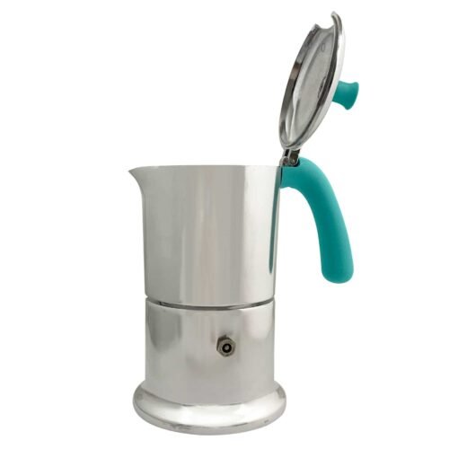 Angelina Induction 6 Tasses Inox / Vert Tiffany – Image 3
