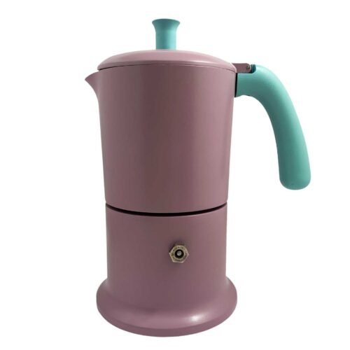 Angelina Induction 6 Tasses Rose / Vert Tiffany