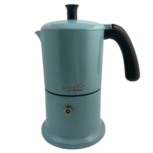 Angelina Induction 6 Tasses Bleu Clair / Noir