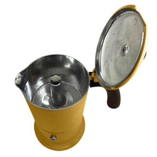 Angelina Induction 6 Tasses Moutarde / Marron – Image 3