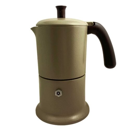 Angelina Induction 6 Tasses Or / Marron