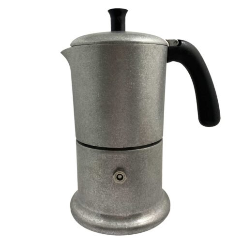 Angelina Induction 6 Tasses Alu Vintage / Noir