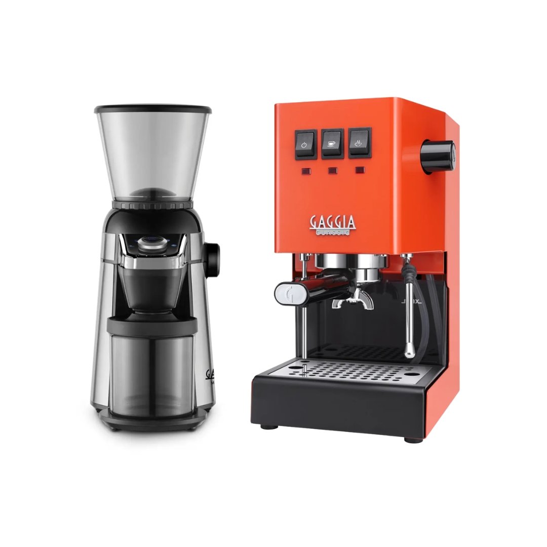 EGP France - Pack Gaggia Moulin a café MD15 + Classic E24 Gaggia Classic E24 Rouge Homard EGP France - Pack Gaggia Moulin a café MD15 + Classic E24 Gaggia Classic E24 Rouge Homard